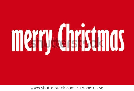 Foto stock: Happy New Year Text Calligraphic Lettering New Year And Christmas Holidays Design