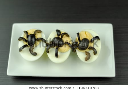 Stock photo: Creative Halloween Treat Spider Eggs