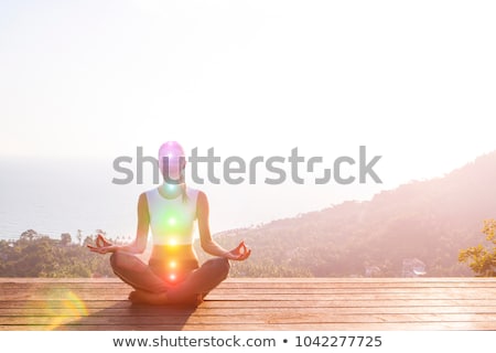 Foto stock: Yoga And Chakras