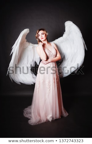 Stock photo: Fashion Blond Woman Wearing Dramatic Makeup