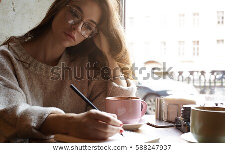 [[stock_photo]]: Image Of Young Woman Thinking Of His Plans