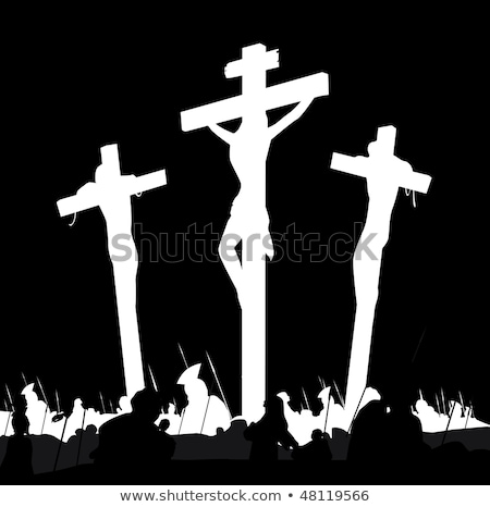 Stok fotoğraf: Crucifixon - Jesus Christ On The Cross