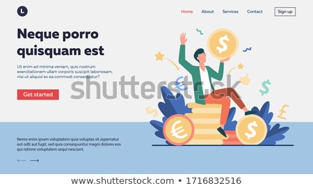 Stock fotó: The Businessman Earn Money