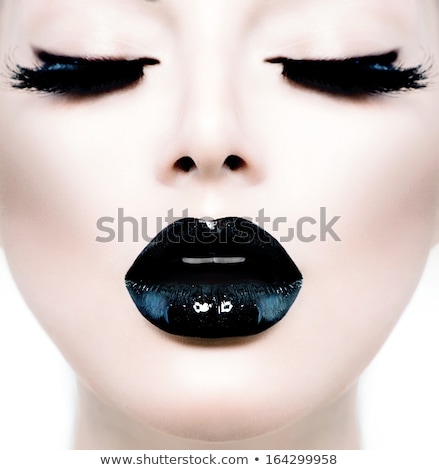 Foto stock: Gothic Fashion Model