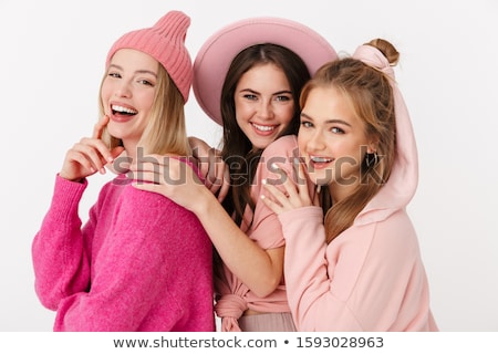 Stockfoto: Three Pretty Girls