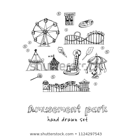 [[stock_photo]]: Circus Collection Of Hand Drawn Icons