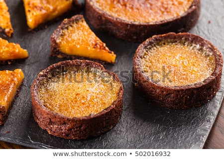 Stok fotoğraf: Creme Brulee Tartlet