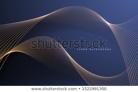 Foto d'archivio: Glow Flash Abstract Vector Waves Shiny Template Design