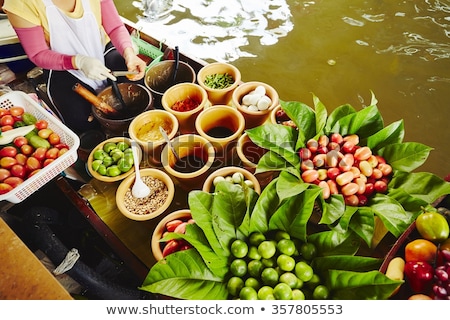 Foto stock: Cuisine On The Boat In Bangkok