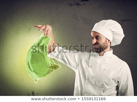 Foto stock: Radioactive Food