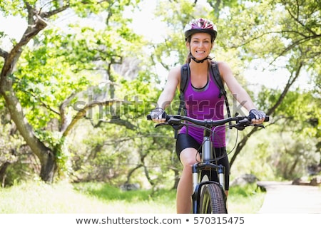 Stock photo: Cycling Woman