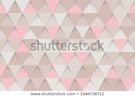 Stockfoto: 3d Abstract Tiled Mosaic Background In Pink Brown