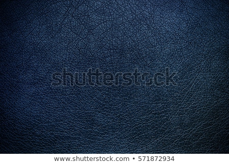 Stok fotoğraf: Blue Leather Texture Background