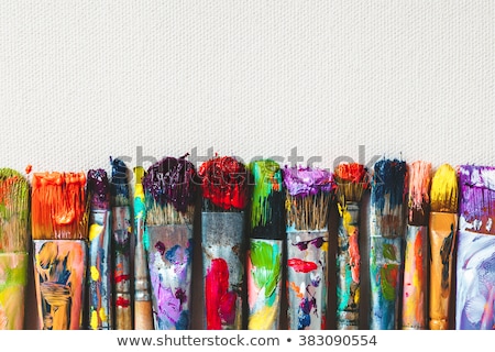 Stok fotoğraf: Artists Paintbrushes