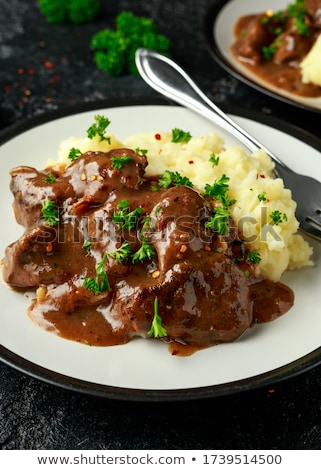 Stockfoto: Liver And Onions
