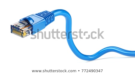 [[stock_photo]]: Ethernet Cable Connector