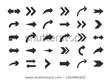 Stock fotó: Different Cursors On White Background