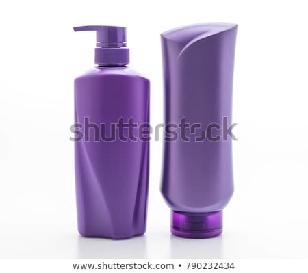 Foto stock: Shower Gel Isolated On White Background