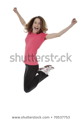 Stock fotó: Attractive Fitness Woman Isolated With Clipping Path