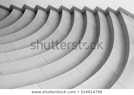 Сток-фото: Curved Step Detail