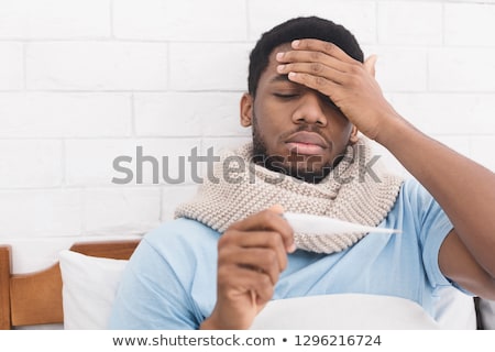 Stockfoto: Having Fever