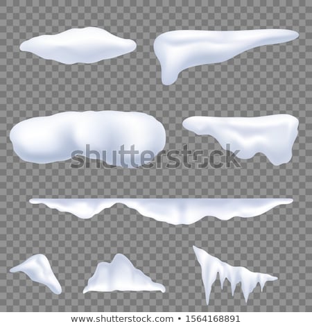 Stockfoto: Vector Winter Frost Background With Copy Space