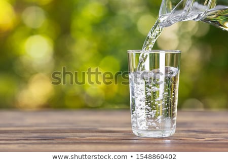 Zdjęcia stock: A Glass Of Mineral Water