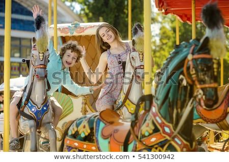 Stock fotó: Funny Carousel