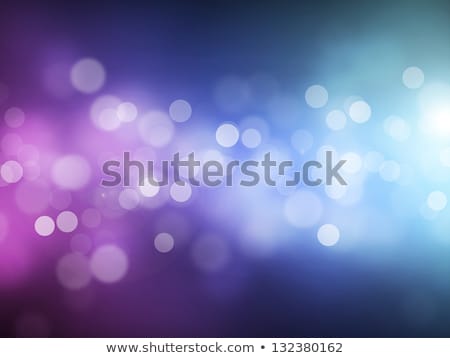 Stok fotoğraf: Purple Bokeh Abstract Light Background Illustration Design