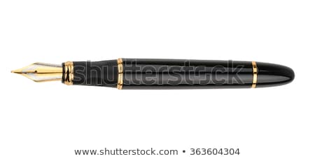 Stock fotó: Classic Golden Fountain Pen