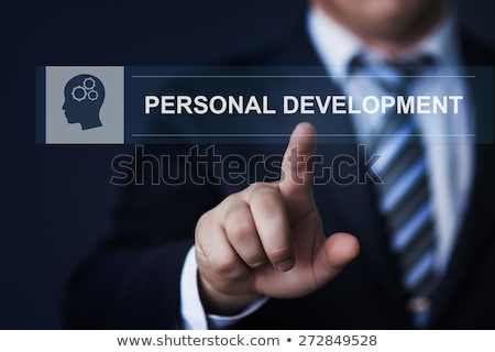 Stock fotó: Personal Development Button