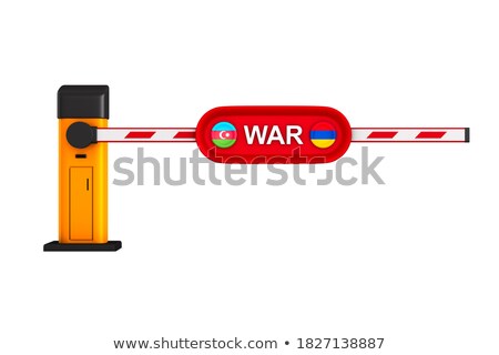 Сток-фото: Stop War On White Background Isolated 3d Illustration