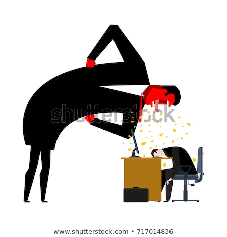 [[stock_photo]]: Angry Boss Yelling Office Life Businessman Screaming Vector I