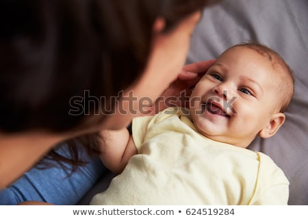 Stockfoto: Mother Looking At View With Two Boys