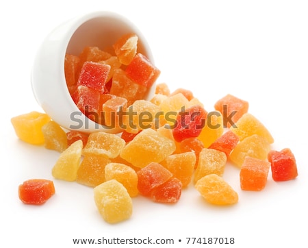 ストックフォト: Dried Fruits Apricot And Papaya With Some Others