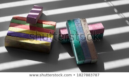 Stock photo: Various Small Crayons
