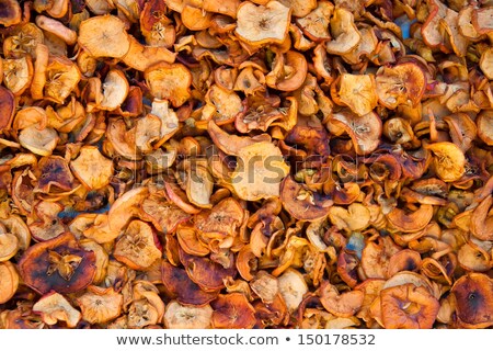 Stockfoto: Dried Apple Wedges