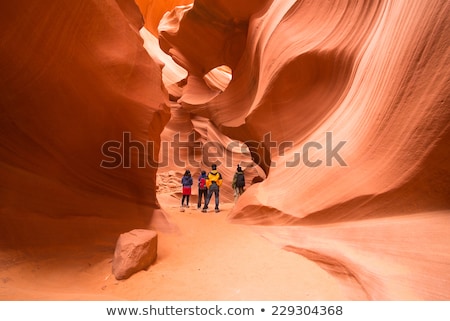 Stok fotoğraf: Lower Antelope Canyon Usa