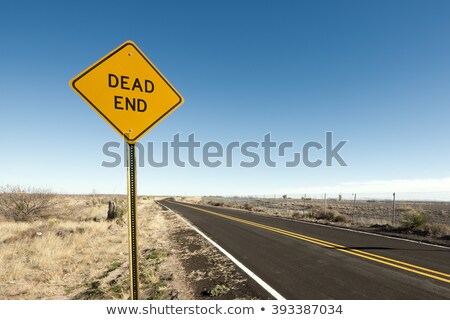 Stok fotoğraf: End Sign