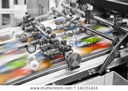 Foto stock: Printing Press