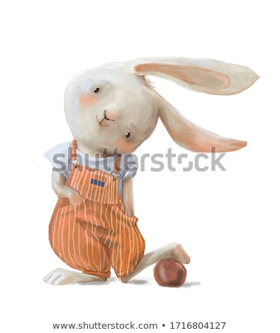 Stock photo: Funny Hare Set
