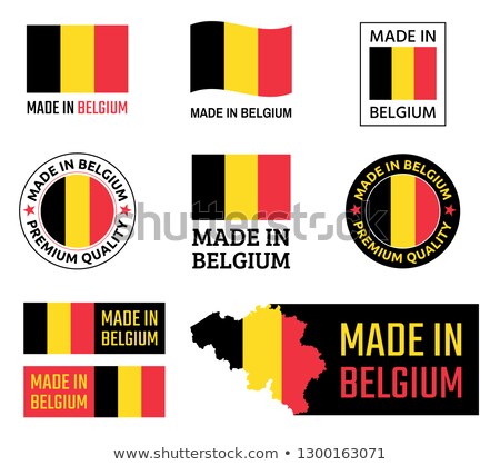 Imagine de stoc: Authentic Belgian Product Stamp