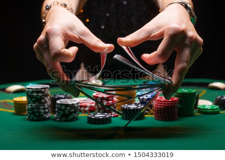 Stock photo: Dealer Hands