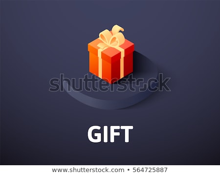 Сток-фото: Set Of Presents - Modern Vector Colorful Isometric Elements