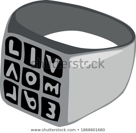 Stock photo: Ottoman Silver Ring