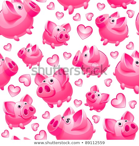 Pink Heart And Dollar Stock foto © Ecelop