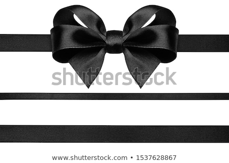 Stockfoto: Black Satin Tie