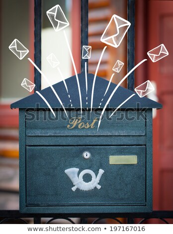 Zdjęcia stock: Mail Box With Letters Comming Out