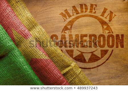 Stock photo: Hot Imprint Made In Cameroon
