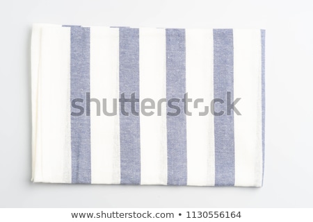 Foto d'archivio: Striped Dish Towel